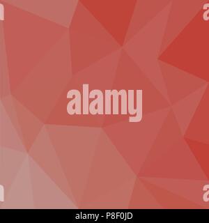Vector illustration. Triangulated background. Red Stock Vector