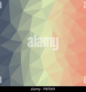 Vector illustration. Triangulated background. Gray, yellow, red Stock Vector
