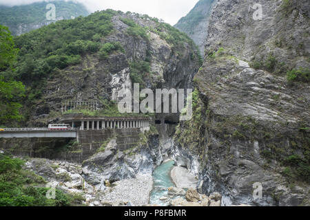 Taroko,Taroko National Park,known for,famous,Taroko Gorge,south,of,Taipei,Taiwan,China,Chinese,Republic of China,ROC,Asia,Asian, Stock Photo