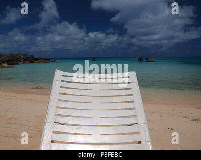 Achilles Bay Beach near Fort St. Catherine, Bermuda Stock Photo