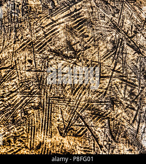 background of scratched copper Stock Photo