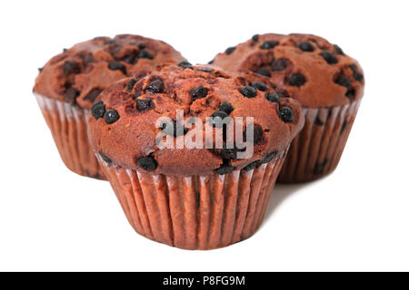 Chocolate chip muffin cakes Stock Photo
