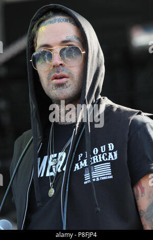 Rock on the Range 2018 Music Festival at MAPFRE Stadium in Columbus, OH, USA on May 20, 2018 - Day 3  Featuring: Yelawolf Where: Columbus, Ohio, United States When: 18 May 2018 Credit: Adam Bielawski/WENN.com Stock Photo