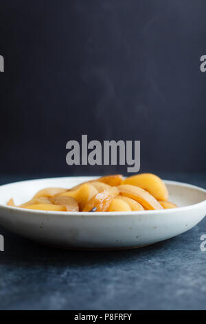 Pears on dark background Stock Photo