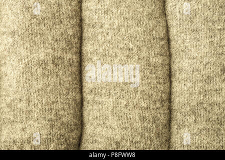 Quilted jersey fabric texture. Stock Photo