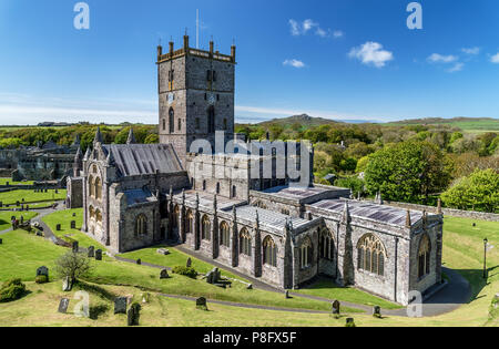 St. David's Cathedral Stock Photo