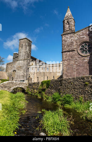 West End and Refectory of St David's Cathedral Stock Photo