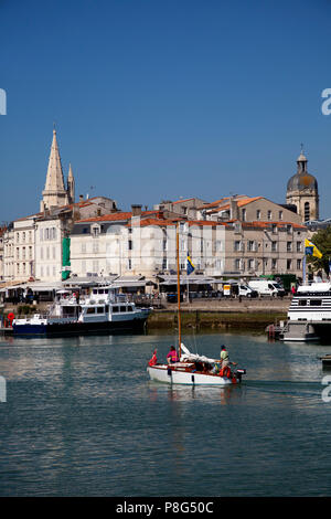 La Rochelle, southwestern France and capital of the Charente-Maritime department. France, Europe Stock Photo