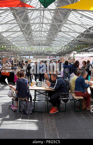 Greenwhich Market, London, UK, Europe Stock Photo