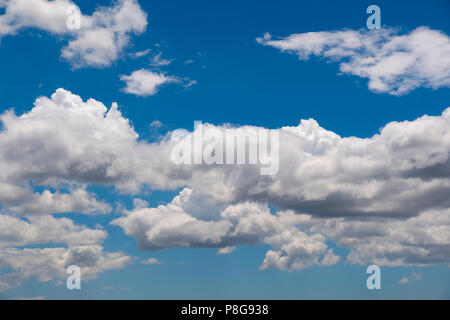 Clouds in blue sky. Andalusia, Southern Spain Europe Stock Photo