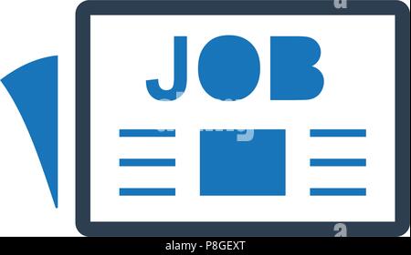 Job Advertisement Icon Stock Vector