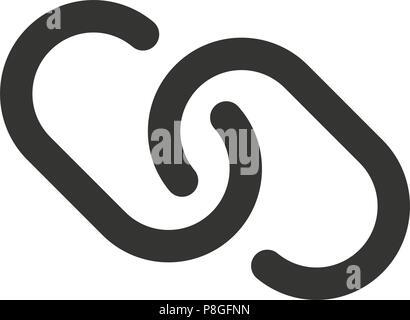 Link Building Icon Stock Vector
