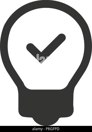 Creative Solution Icon Stock Vector