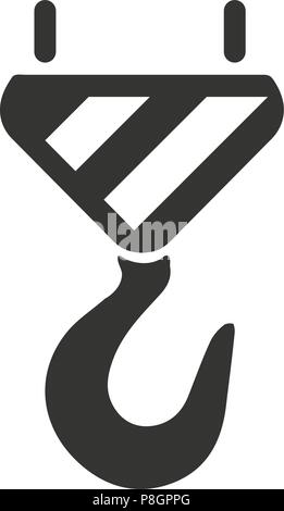 Towing Hook Icon Stock Vector