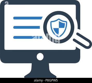 Protect Personal Data Icon Stock Vector