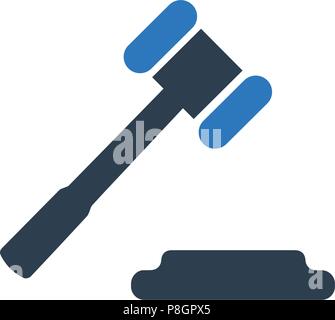 Auction Icon Stock Vector