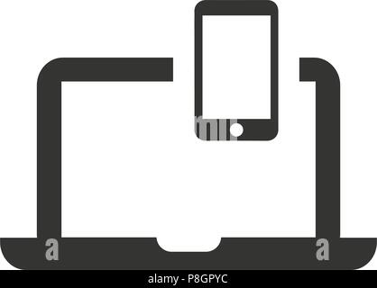 Responsive Design Icon Stock Vector