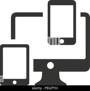 Responsive Design Icon Stock Vector