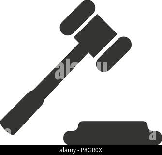 Auction Icon Stock Vector
