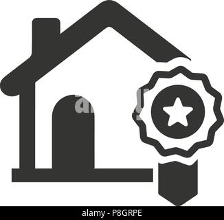 real estate award vector icon- vector real estate sign Stock Vector ...