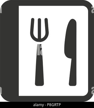 Restaurant Menu Icon Stock Vector