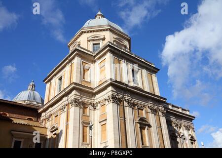 Rome, Italy. Basilica of Santa Maria Maggiore. One of four papal basilicas. Stock Photo