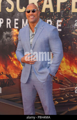 Actor Dwayne Johnson attends the New York premiere of Actor Dwayne Johnson attends the New York premiere of