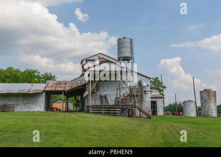 Texas Cotton Gin Museum in Burton Texas small Texas town near