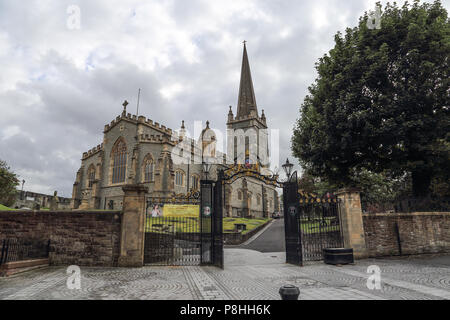 St Columb's Cathedral in Derry, Northern Ireland. Stock Photo