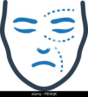 Facial Plastic Surgery Icon Stock Vector Image & Art - Alamy