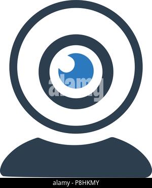 Webcam, Video Camera Icon Stock Vector