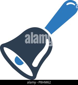 School Bell Icon Stock Vector