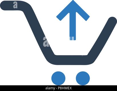 Remove from Cart Icon Stock Vector