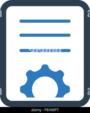 Content Management Icon Stock Vector