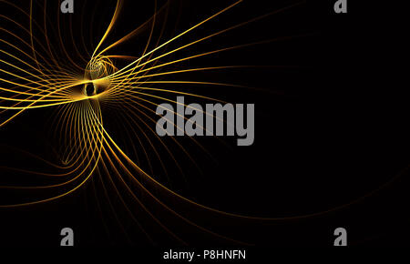 abstract fractal background, texture, illustration Stock Photo