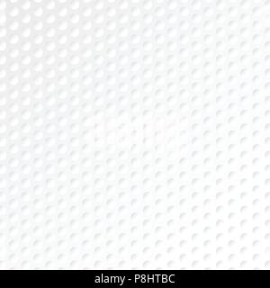 Abstract 3d circles pattern on white background and texture. Vector illustration Stock Vector