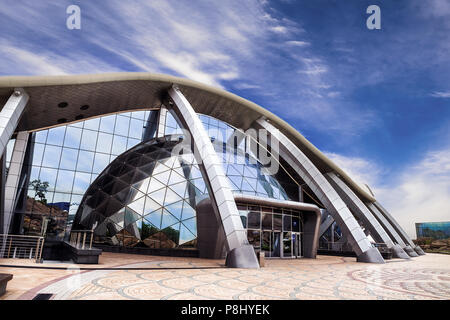 Vladivostok bay aquarium building Stock Photo