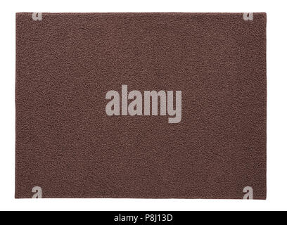 Rug isolated on white background. Include clipping path Stock Photo