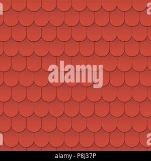 Seamless pattern background tiles of the roof Stock Vector