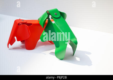 Vitra accessories of Eames Elephant Stock Photo