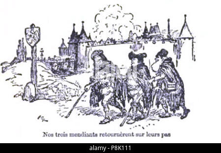 549 Tarsot - Fabliaux et Contes du Moyen Âge 1913-19 Stock Photo