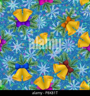 Christmas Seamless Background Stock Vector