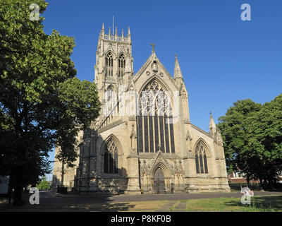 Doncaster Minster Church - St Georges, 9 Church St, Doncaster, South Yorkshire, England, UK,  DN1 1RD Stock Photo
