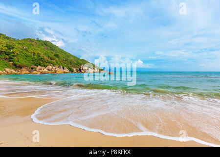 Silver beach on Koh Samui in Thailand. Stock Photo
