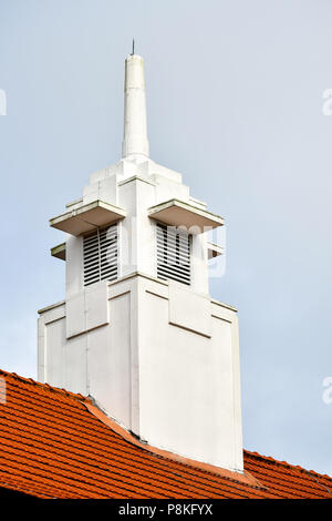 Straid Building Straits Settlements architecture design Stock Photo - Alamy