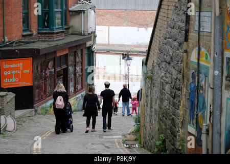 Blands Cliff Scarborough England Uk Stock Photo - Alamy