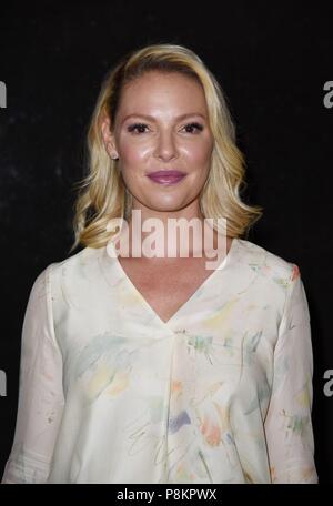 New York, USA. 12th July, 2018. Katherine Heigl, seen at the Today Show out and about for Celebrity Candids - THU, new, NY July 12, 2018. Photo By: Derek Storm/Everett Collection Credit: Everett Collection Inc/Alamy Live News Stock Photo