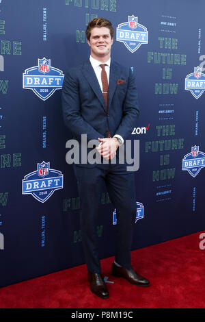 ARLINGTON, TX - APR 26: Sam Darnold attends the 2018 NFL Draft at AT&T Stadium on April 26, 2018 in Arlington, Texas. Stock Photo