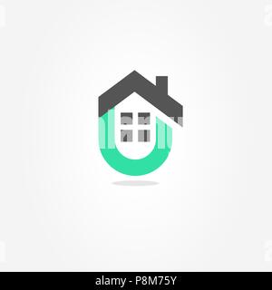 Icon. Vector. House. Stock Vector