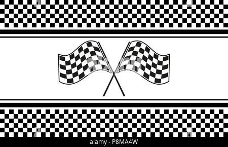 Checkered background vector Stock Vector